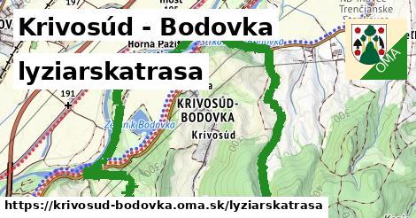 Krivosúd - Bodovka Lyžiarske trasy  