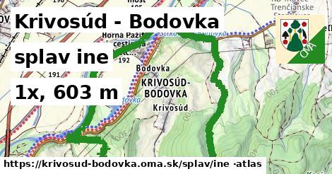 Krivosúd - Bodovka Splav iná 