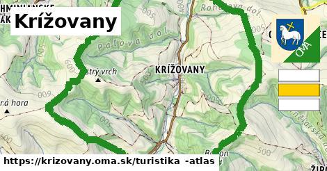 Krížovany Turistické trasy  