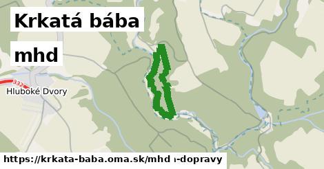 Krkatá bába Doprava  