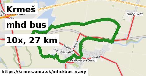 Krmeš Doprava bus 