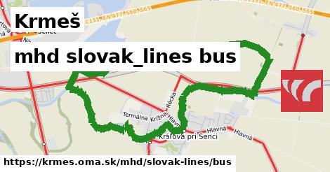 Krmeš Doprava slovak-lines bus