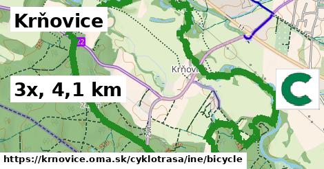 Krňovice Cyklotrasy iná bicycle