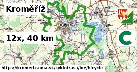 Kroměříž Cyklotrasy iná bicycle