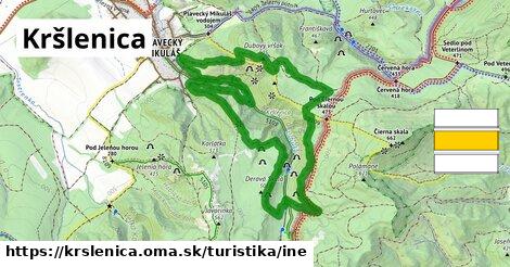 Kršlenica Turistické trasy iná 