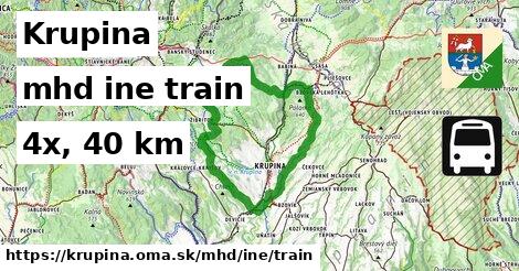 Krupina Doprava iná train