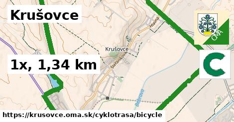 Krušovce Cyklotrasy bicycle 