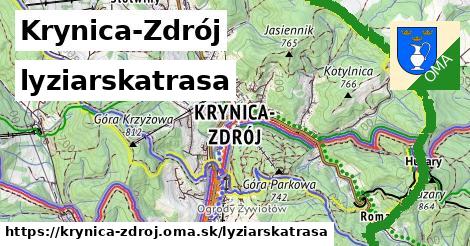 Krynica-Zdrój Lyžiarske trasy  