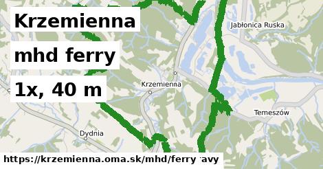 Krzemienna Doprava ferry 