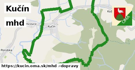 Kučín Doprava  