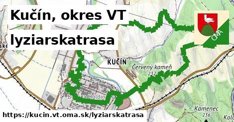 Kučín, okres VT Lyžiarske trasy  