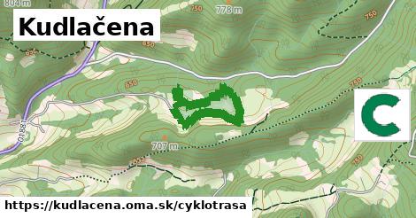 Kudlačena Cyklotrasy  