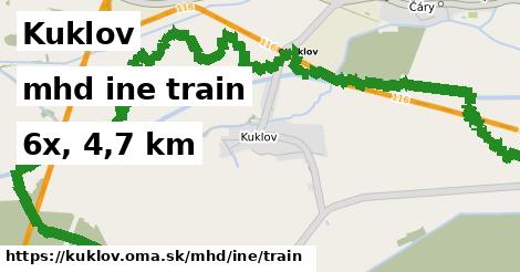 Kuklov Doprava iná train