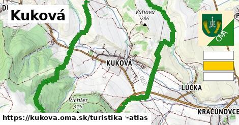 Kuková Turistické trasy  