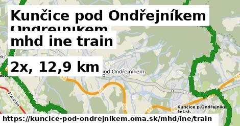 Kunčice pod Ondřejníkem Doprava iná train