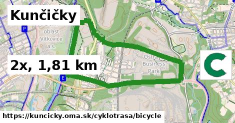 Kunčičky Cyklotrasy bicycle 