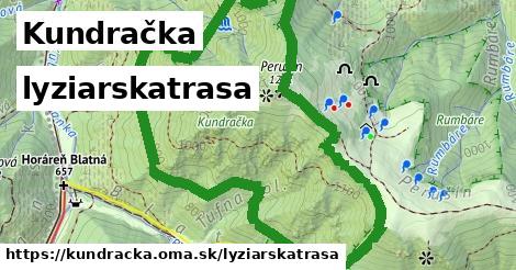 Kundračka Lyžiarske trasy  