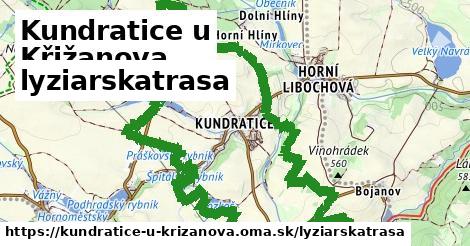 Kundratice u Křižanova Lyžiarske trasy  