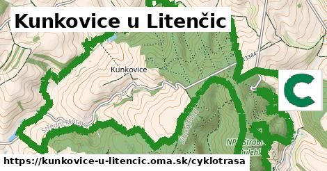 Kunkovice u Litenčic Cyklotrasy  