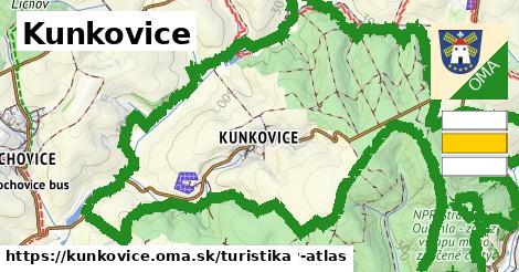 Kunkovice Turistické trasy  