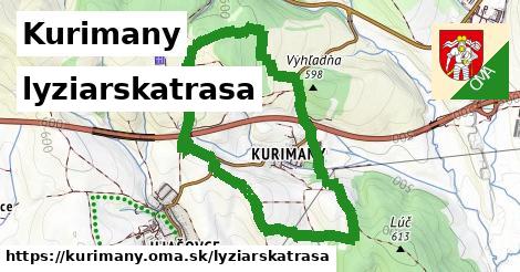 Kurimany Lyžiarske trasy  