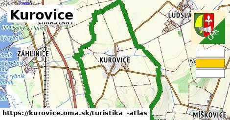 Kurovice Turistické trasy  