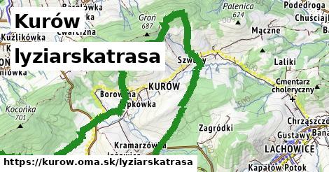 Kurów Lyžiarske trasy  