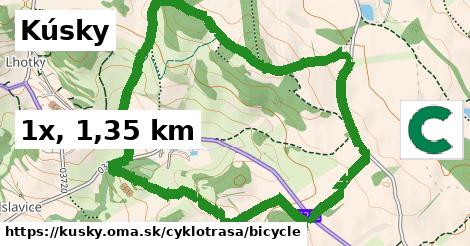 Kúsky Cyklotrasy bicycle 