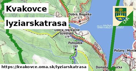 Kvakovce Lyžiarske trasy  
