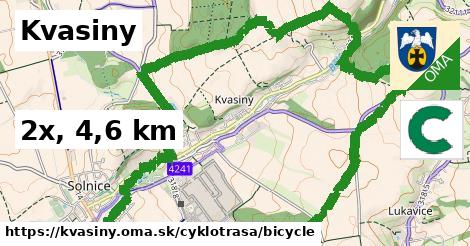 Kvasiny Cyklotrasy bicycle 