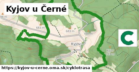 Kyjov u Černé Cyklotrasy  