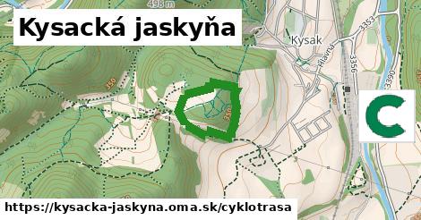 Kysacká jaskyňa Cyklotrasy  