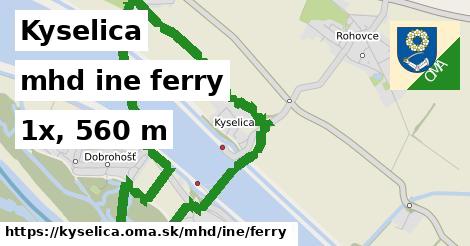 Kyselica Doprava iná ferry