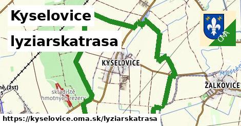 Kyselovice Lyžiarske trasy  