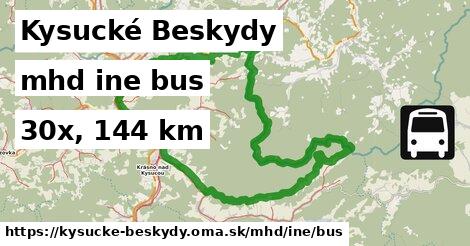 Kysucké Beskydy Doprava iná bus