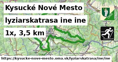 Kysucké Nové Mesto Lyžiarske trasy iná iná