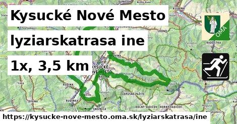 Kysucké Nové Mesto Lyžiarske trasy iná 