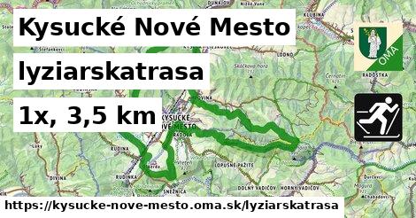 Kysucké Nové Mesto Lyžiarske trasy  