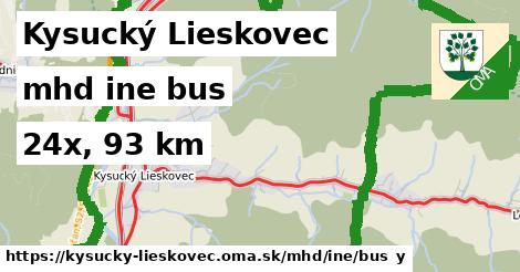 Kysucký Lieskovec Doprava iná bus