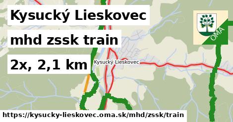 Kysucký Lieskovec Doprava zssk train
