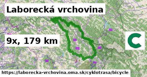 Laborecká vrchovina Cyklotrasy bicycle 