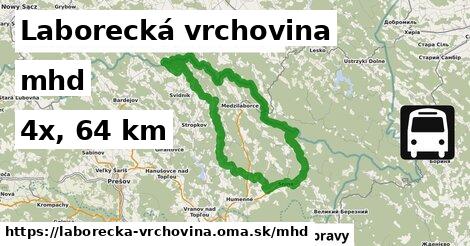 Laborecká vrchovina Doprava  