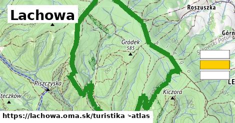 Lachowa Turistické trasy  