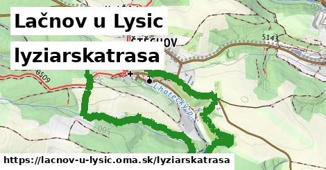 Lačnov u Lysic Lyžiarske trasy  