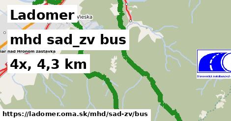 Ladomer Doprava sad-zv bus