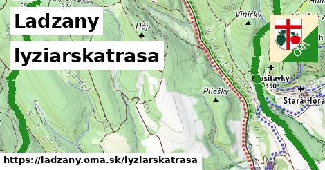 Ladzany Lyžiarske trasy  