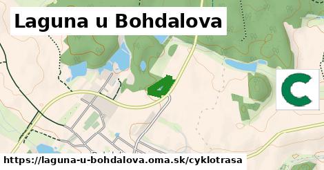Laguna u Bohdalova Cyklotrasy  
