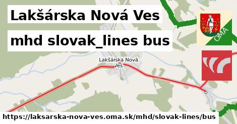 Lakšárska Nová Ves Doprava slovak-lines bus