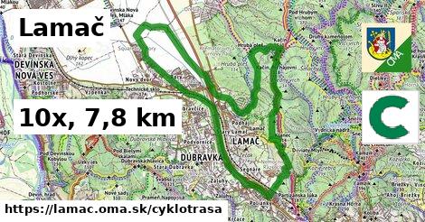 Lamač Cyklotrasy  