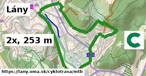 Lány Cyklotrasy mtb 